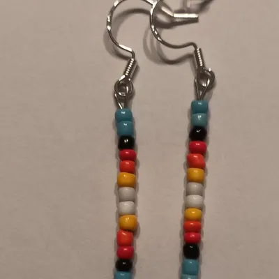 Boucles d'oreilles plume 